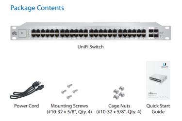 UniFi Switch - 48 poort, 750W