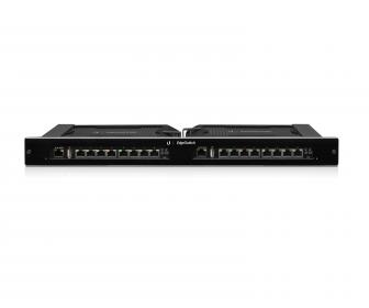 ToughSwitch CARRIER, 16x Gigabit ports 24/48V - (EdgeSwitch 16 XP)
