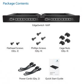 ToughSwitch CARRIER, 16x Gigabit ports 24/48V - (EdgeSwitch 16 XP)