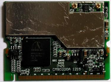 CM9 802.11a/b/g Mini PCI