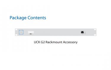 UniFi Cloud Key Gen2 Rack mount kit - CKG2-RM