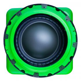 ST-12PRO SubTerrain Pro underground subwoofer, 12 inch Driver, 400 watts, 4 ohm/70v switchable, green